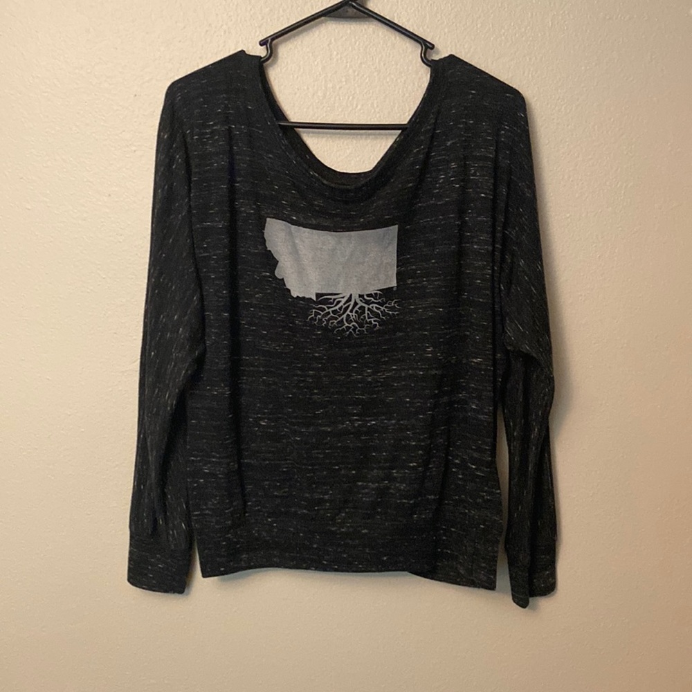 WearYourRoots Montana Long Sleeve Off Shoulder. Size X-Large.